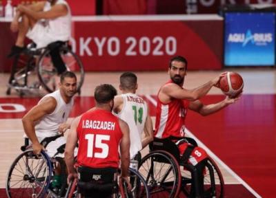 نخستین برد تیم بسکتبال با ویلچر در پارالمپیک، ایران 4 امتیازی شد