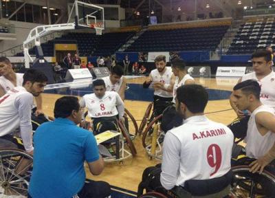 تیم بسکتبال با ویلچر زیر 23 سال ایران مغلوب قهرمان اروپا شد
