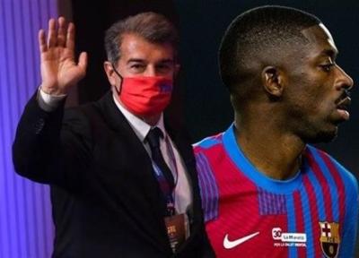 لاپورتا: ماندن دمبله در بارسلونا نه برای او خوب است و نه برای باشگاه!